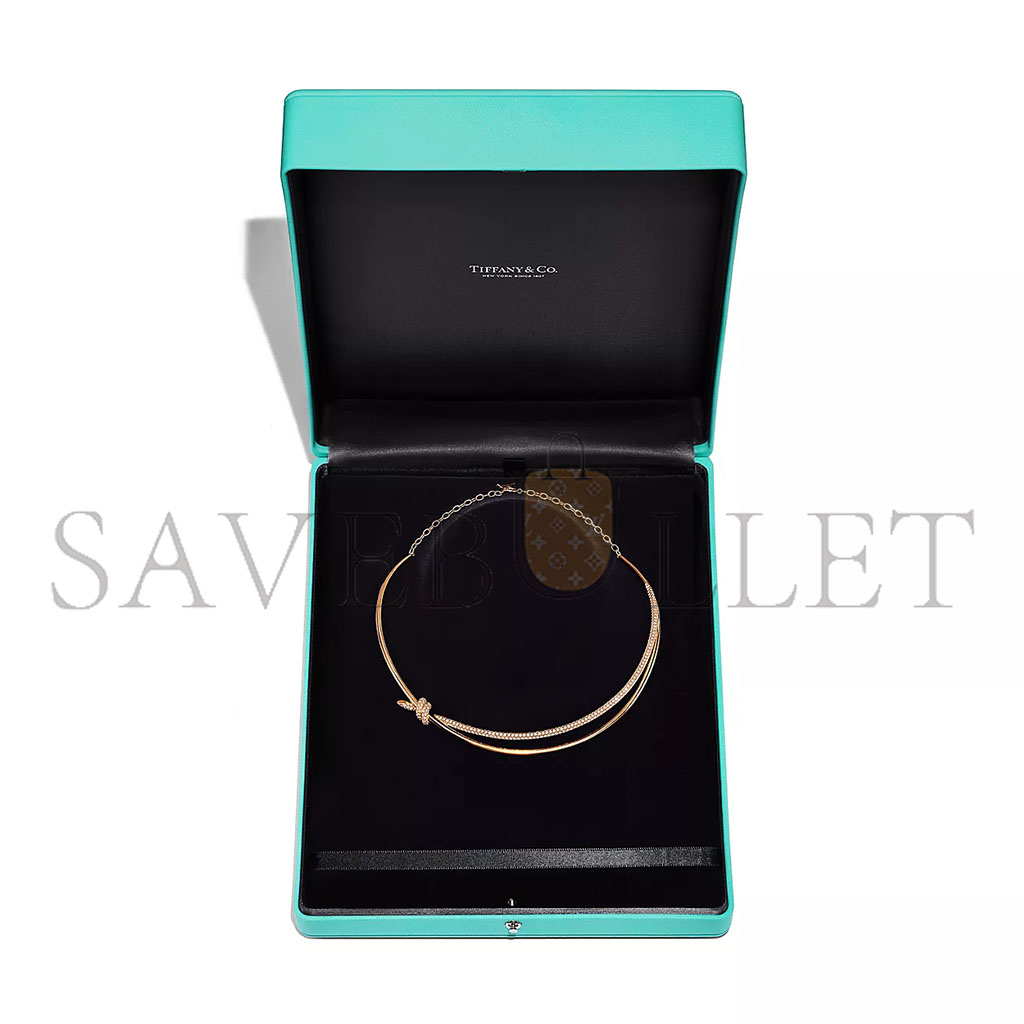 TIFFANY KNOT DOUBLE ROW NECKLACE 69525830